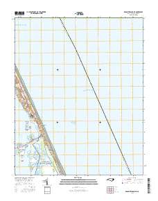 Roanoke Island NE 2016 topographic map thumbnail
