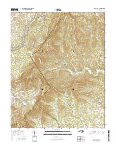 Roaring Gap 2016 topographic map thumbnail