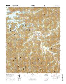 Robbinsville 2016 topographic map thumbnail