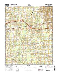 Robersonville East 2016 topographic map thumbnail