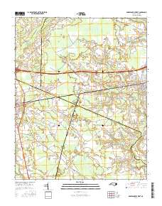 Robersonville West 2016 topographic map thumbnail