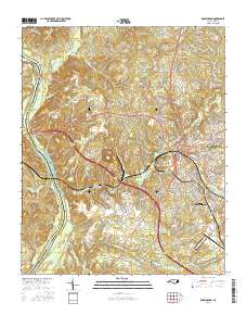 Rockingham 2016 topographic map thumbnail