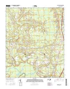 Rocky Point 2016 topographic map thumbnail