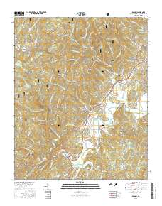 Rosman 2016 topographic map thumbnail