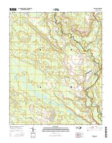 Rowan 2016 topographic map thumbnail