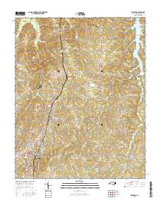 Roxboro 2016 topographic map thumbnail