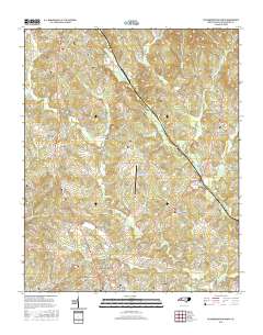 Rutherfordton North 2016 topographic map thumbnail