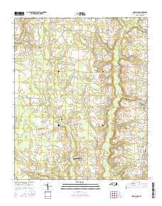 Salemburg 2016 topographic map thumbnail