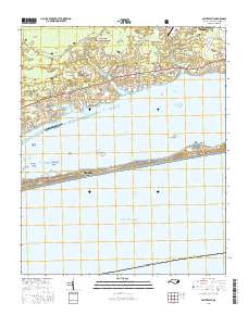 Salter Path 2016 topographic map thumbnail