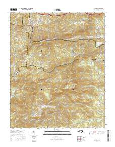 Saluda 2016 topographic map thumbnail