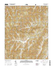 Sandymush 2016 topographic map thumbnail