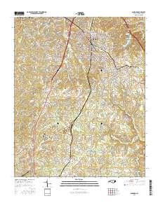 Sanford 2016 topographic map thumbnail