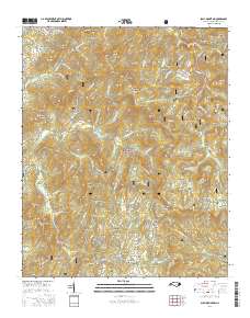 Scaly Mountain 2016 topographic map thumbnail