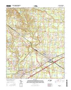 Selma 2016 topographic map thumbnail
