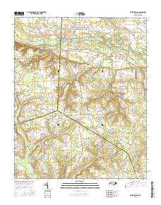 Seven Springs 2016 topographic map thumbnail