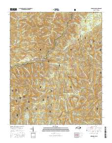 Shining Rock 2016 topographic map thumbnail