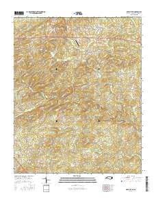 Siler City NE 2016 topographic map thumbnail