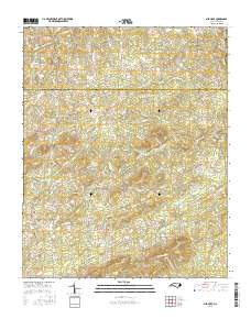 Silk Hope 2016 topographic map thumbnail