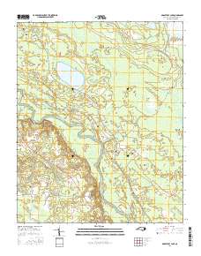 Singletary Lake 2016 topographic map thumbnail
