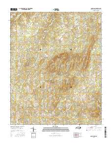 Snow Camp 2016 topographic map thumbnail