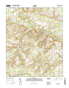 Snow Hill 2016 topographic map thumbnail