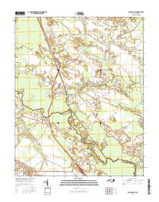South Mills 2016 topographic map thumbnail
