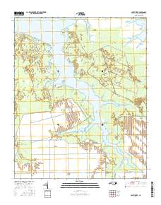 South River 2016 topographic map thumbnail