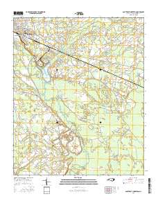 Southeast Lumberton 2016 topographic map thumbnail