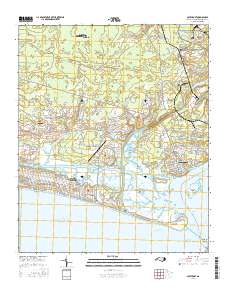 Southport 2016 topographic map thumbnail