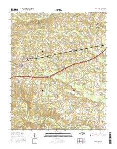 Spring Hope 2016 topographic map thumbnail
