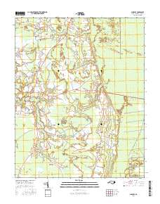 Sunbury 2016 topographic map thumbnail