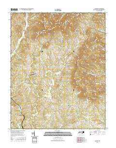 Sunshine 2016 topographic map thumbnail