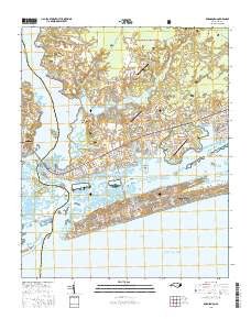 Swansboro 2016 topographic map thumbnail