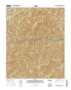 Thunderhead Mountain 2016 topographic map thumbnail