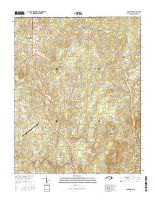 Timberlake 2016 topographic map thumbnail