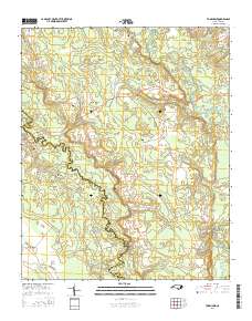Tomahawk 2016 topographic map thumbnail
