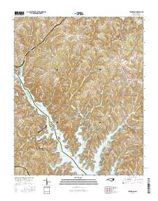 Troutman 2016 topographic map thumbnail
