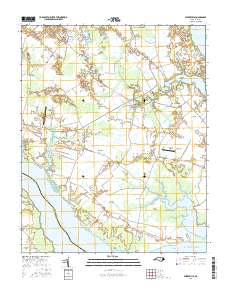 Weeksville 2016 topographic map thumbnail