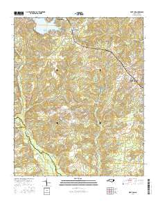 West End 2016 topographic map thumbnail