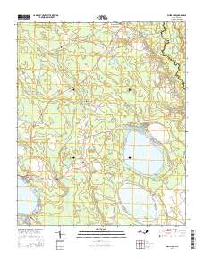 White Lake 2016 topographic map thumbnail