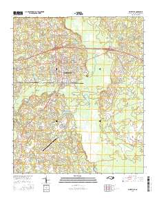 Whiteville 2016 topographic map thumbnail