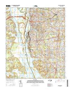 Wilmington 2016 topographic map thumbnail