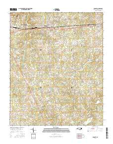 Wingate 2016 topographic map thumbnail