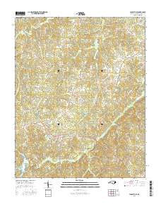 Yanceyville 2016 topographic map thumbnail