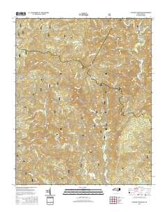 Chestnut Mountain 2016 topographic map thumbnail
