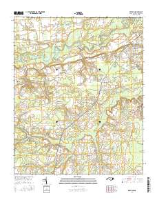 Deep Run 2016 topographic map thumbnail