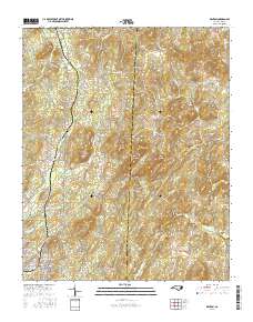Denton 2016 topographic map thumbnail