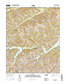 Lake Brandt 2016 topographic map thumbnail