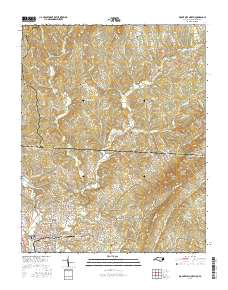 Mount Airy North 2016 topographic map thumbnail