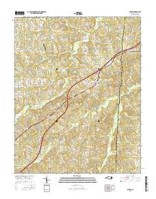 Ruffin 2016 topographic map thumbnail